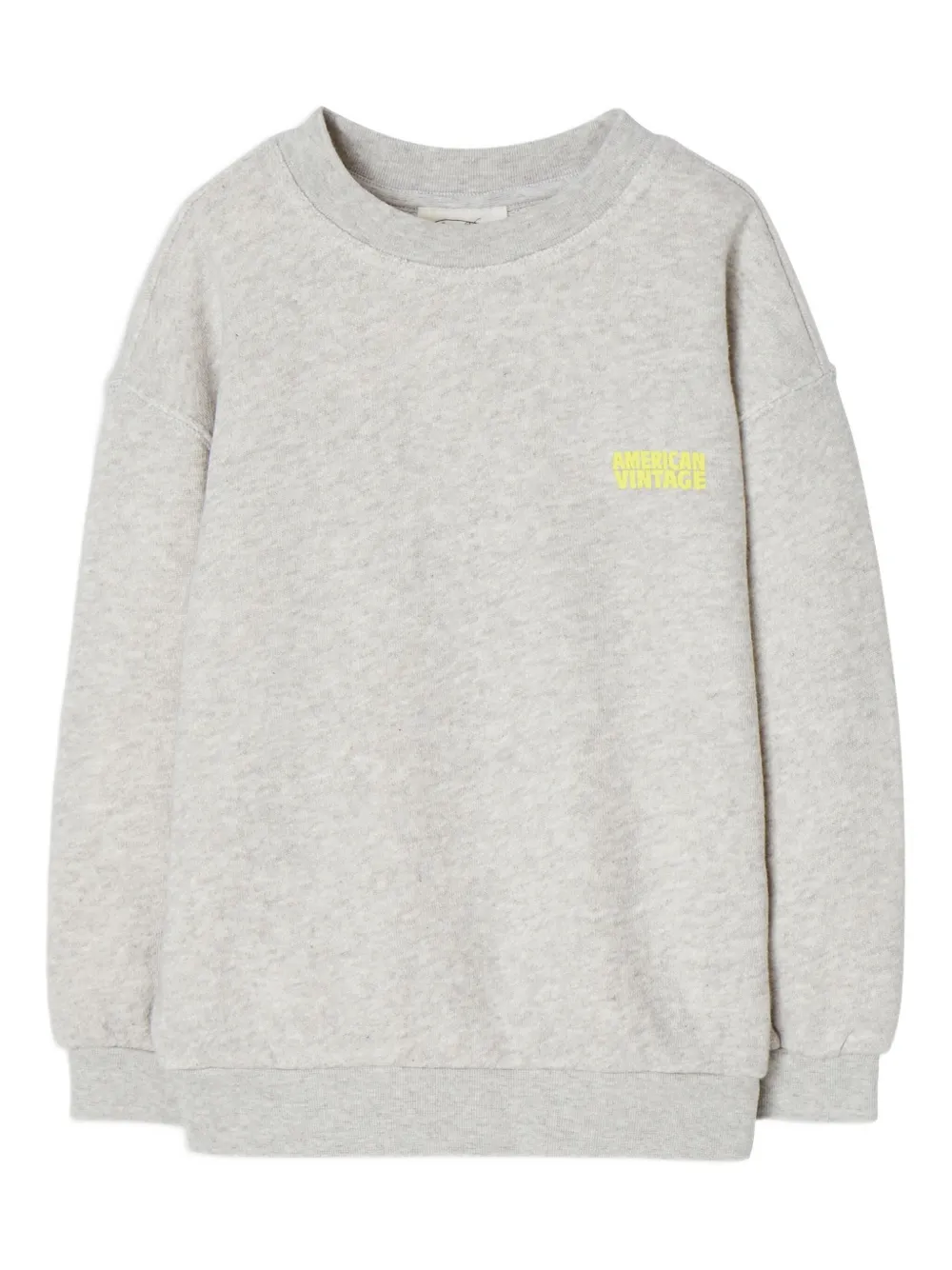 American Vintage Kids' Kodytown Logo Sweatshirt In Gray