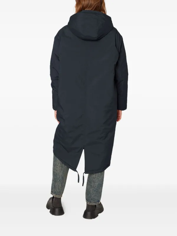 American Vintage Zotcity logo-patch Parka | Blue | FARFETCH JO American Vintage Zotcity logo-patch Parka | Blue | FARFETCH JO