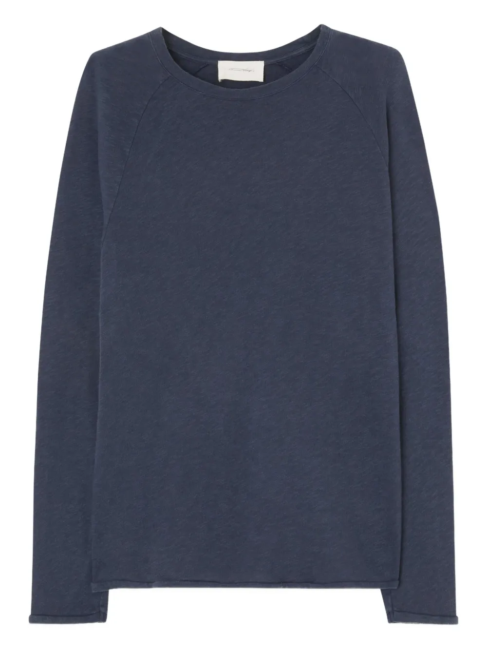 American Vintage Sonoma raglan long-sleeved T-shirt - Blu