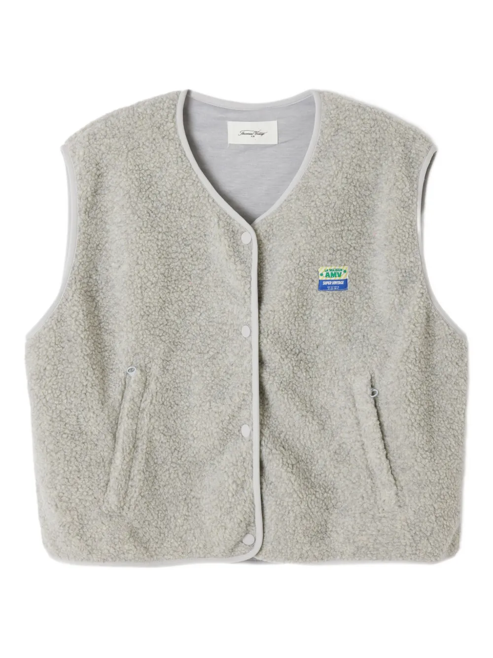 American Vintage Hoktown buttoned waistcoat - Grey