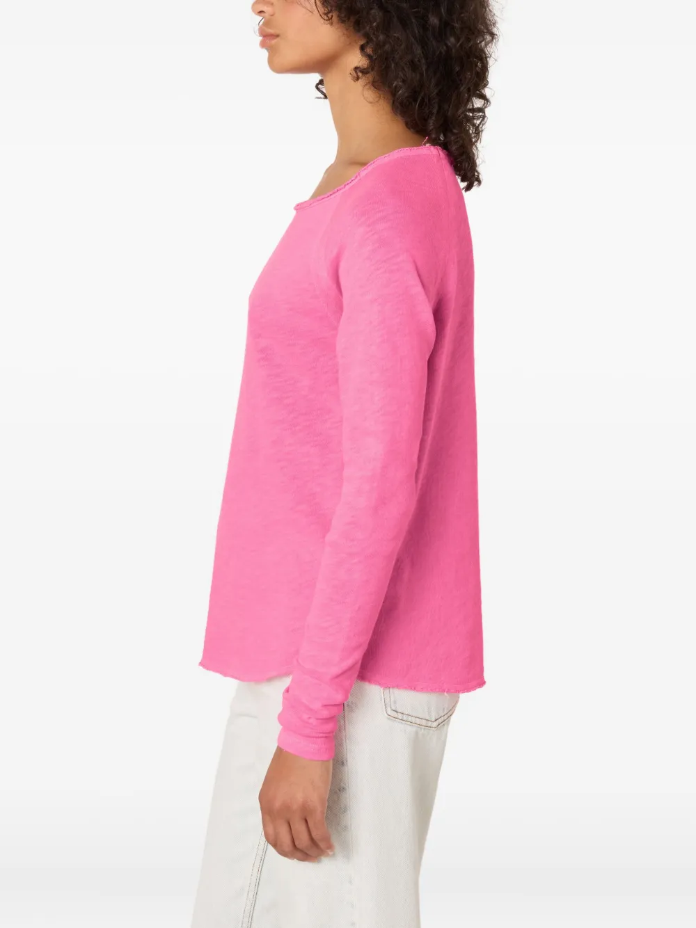 American Vintage Sonoma Raglan-sleeves T-shirt In Pink