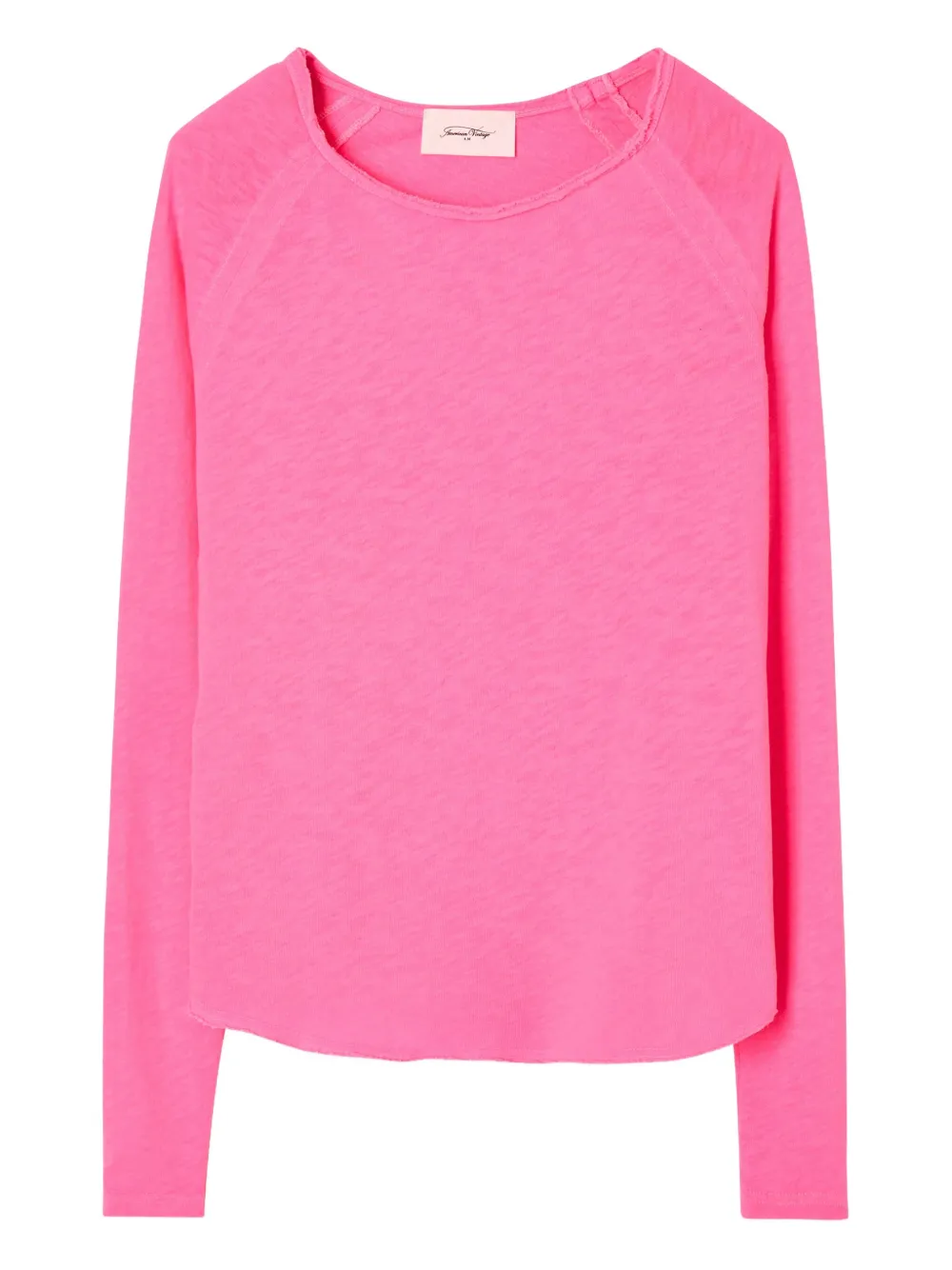 American Vintage Sonoma Raglan-sleeves T-shirt In Pink