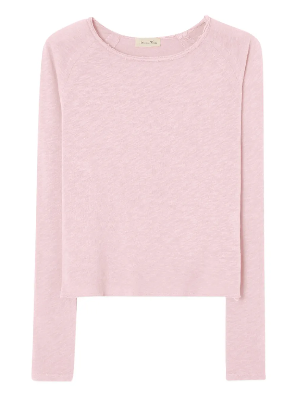 American Vintage Sonoma long-sleeve T-shirt - Rosa