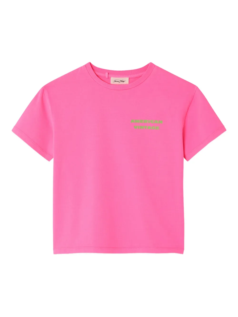 American Vintage Fizvalley short-sleeve T-shirt - Rosa