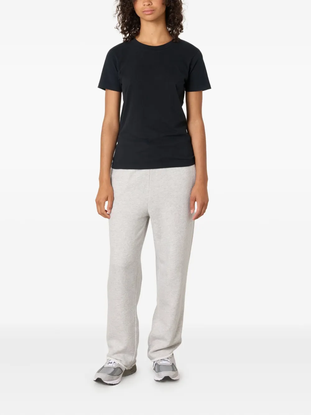 American Vintage Kodytown gerafelde trainingsbroek met trekkoord - Grijs