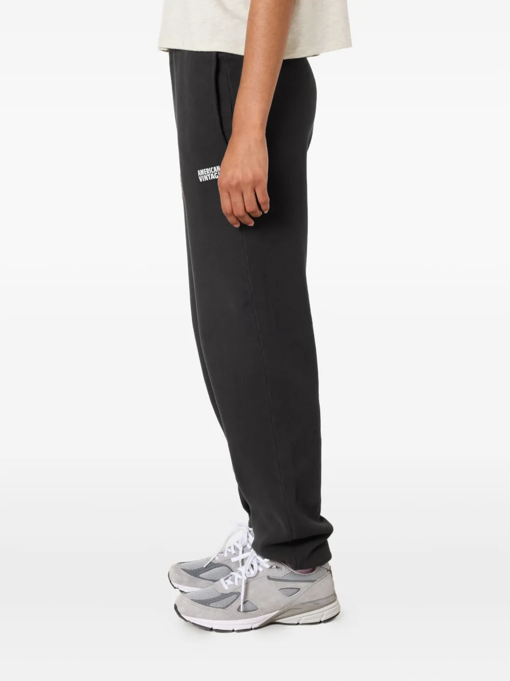 American Vintage Izubird elastische trainingsbroek Zwart