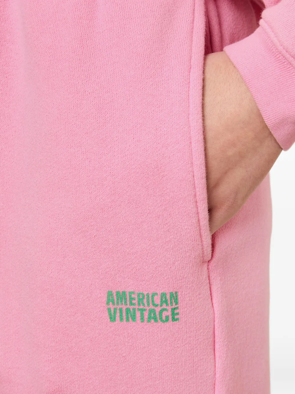 American Vintage Izubird elastische trainingsbroek Roze