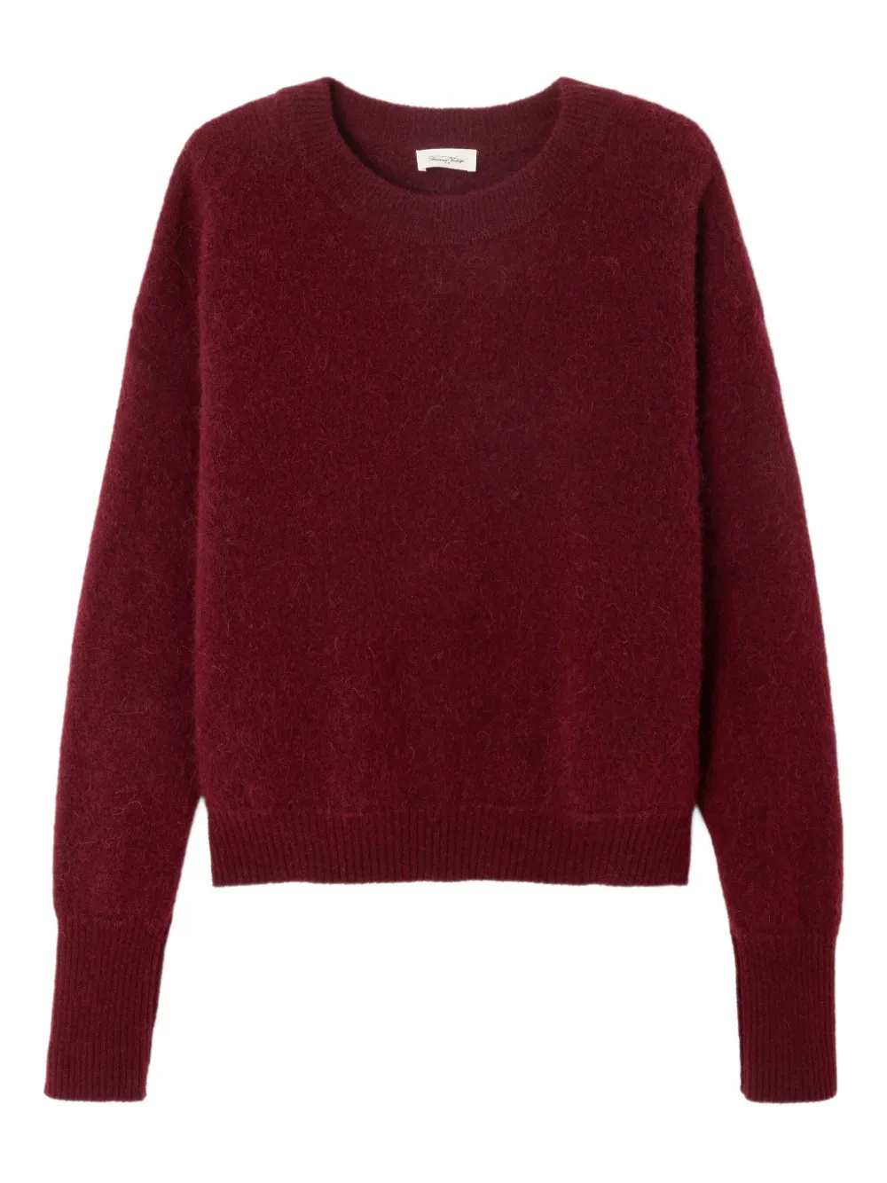 American Vintage Maglione Vitow a coste - Rosso