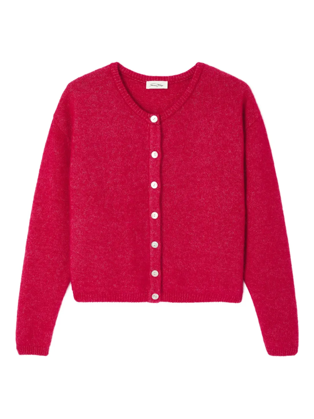 American Vintage Vitow Buttoned Cardigan In Pink