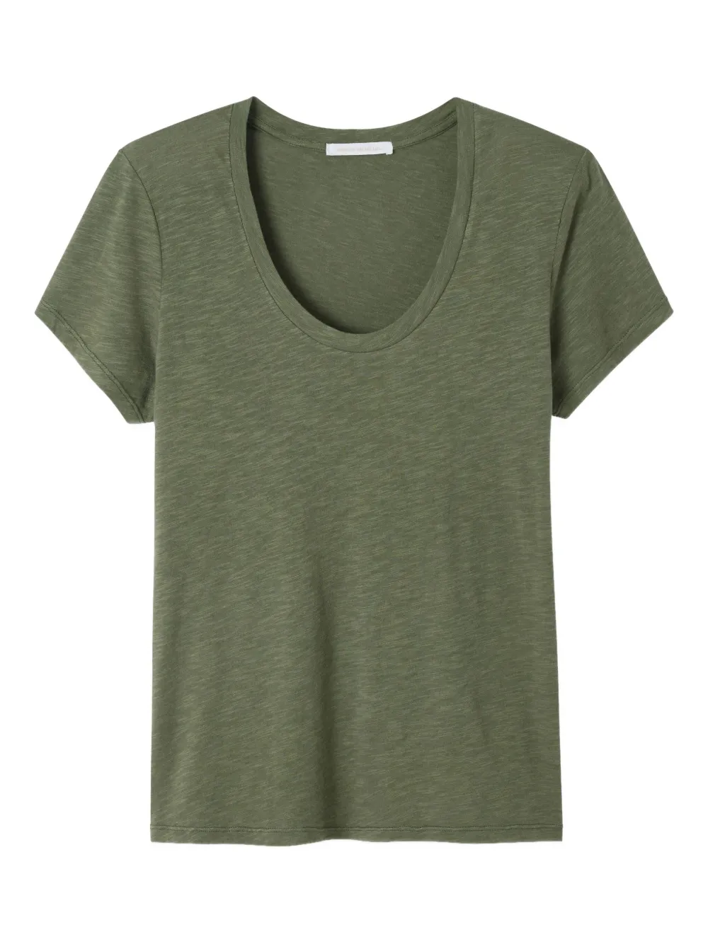 American Vintage Jacksonville Short-sleeves Scoop-neck T-shirt In Green