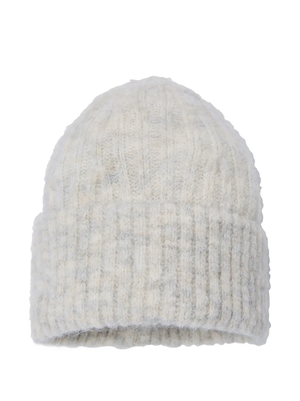 American Vintage ribbed knit east beanie - Toni neutri