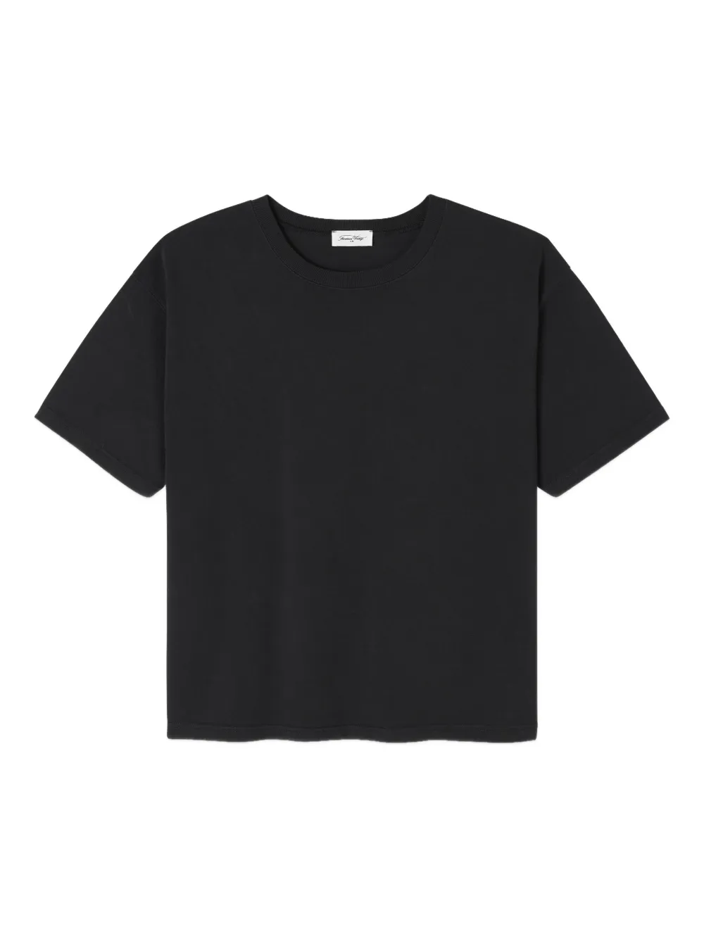 American Vintage Fizvalley Short-sleeve T-shirt In Black