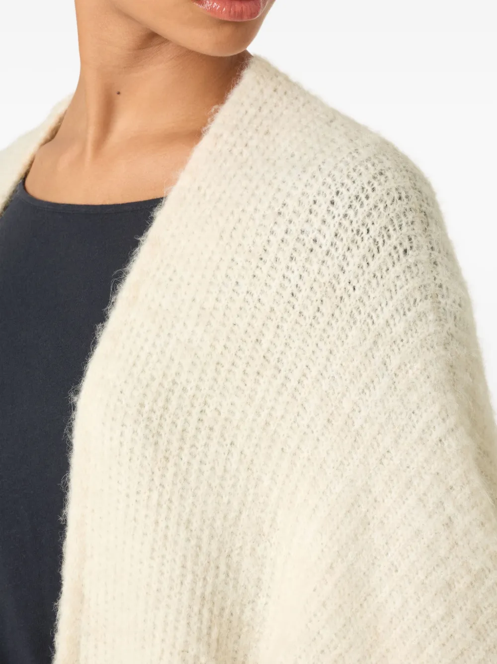 American Vintage East Long-sleeve Cardigan In Neutral