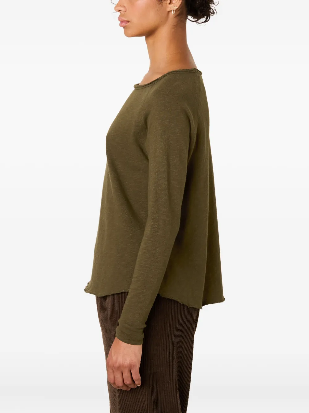 American Vintage Sonoma Raglan Sleeve T-shirt In Green