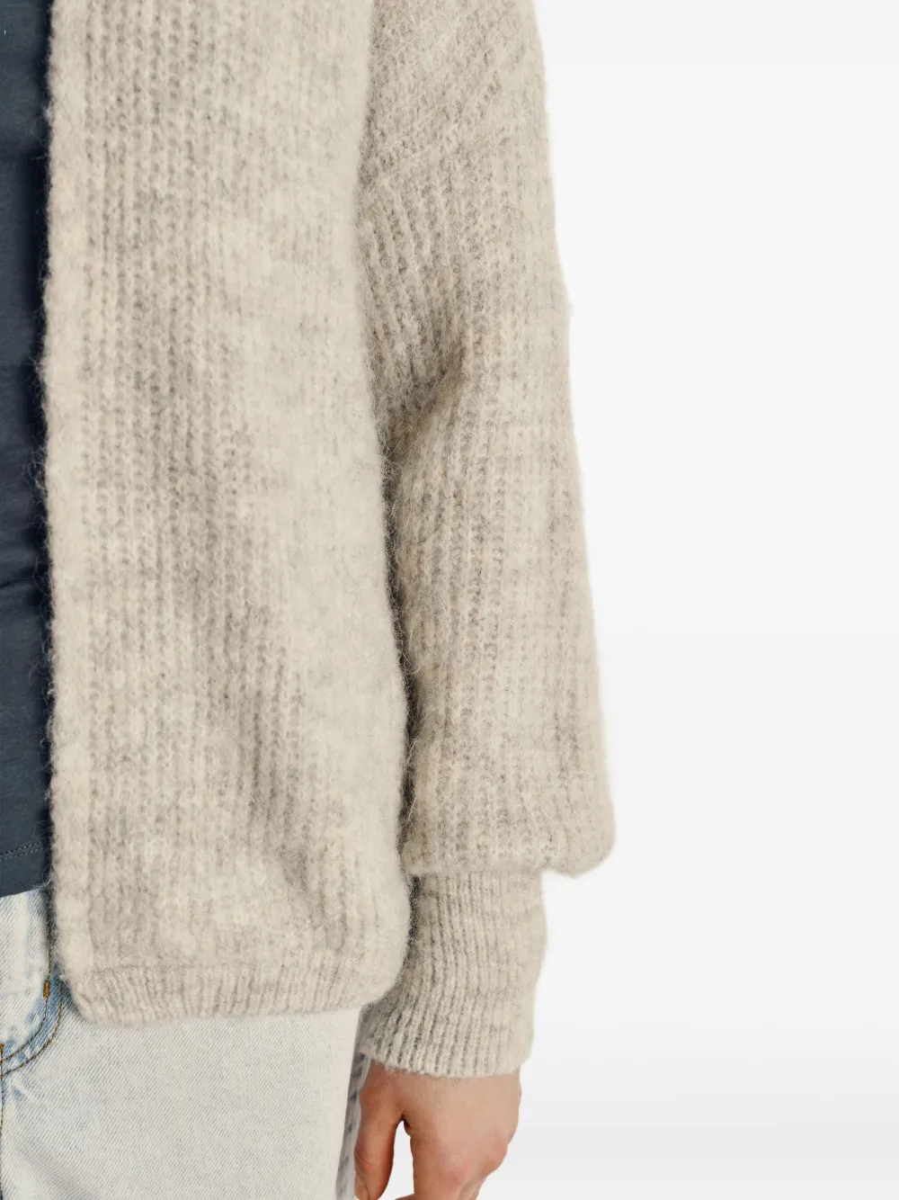 American Vintage Long-sleeve Cardigan In Neutral