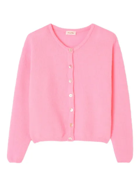 American Vintage Vitow buttoned ribbed cardigan