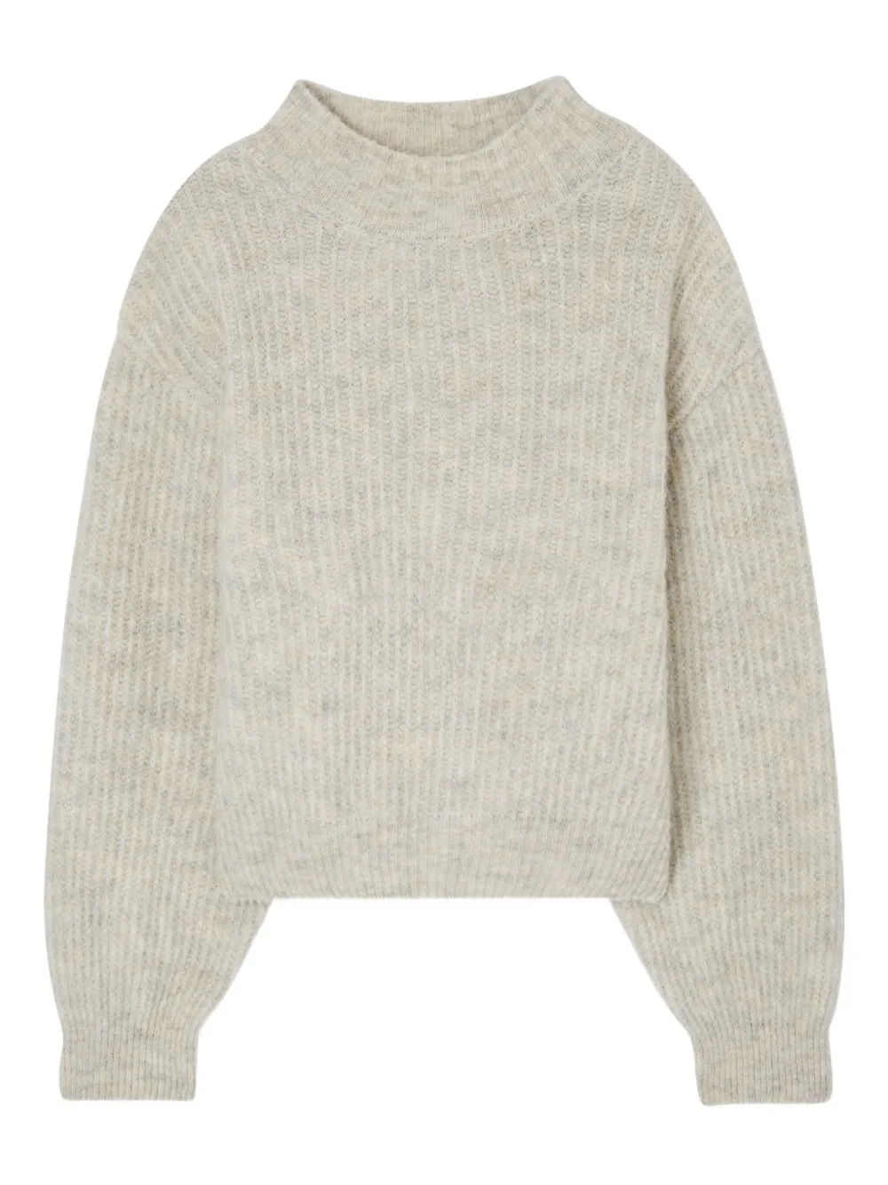 American Vintage high-neck ribbed East jumper - Toni neutri