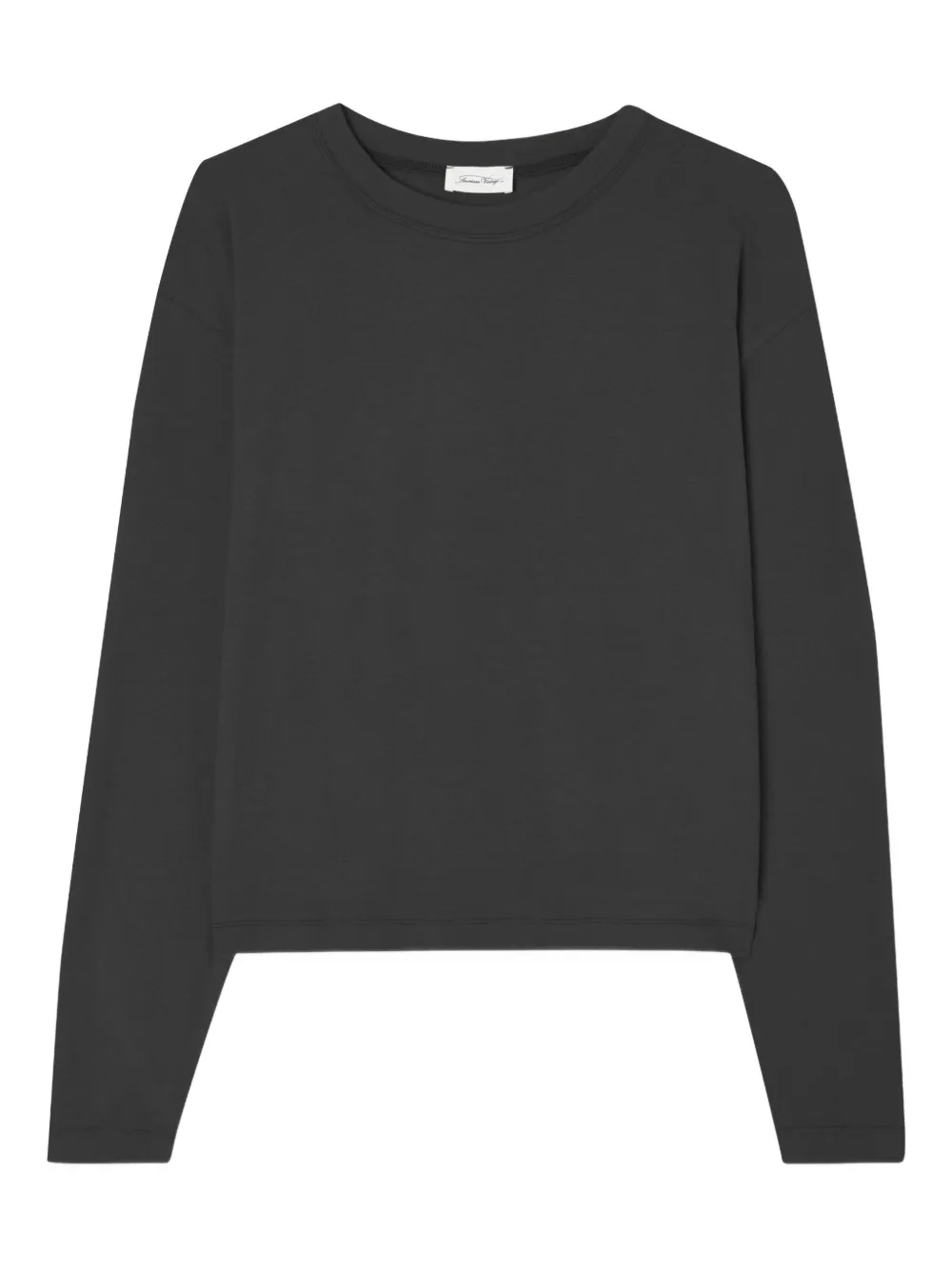 American Vintage Ypawood Long-sleeve T-shirt In Gray