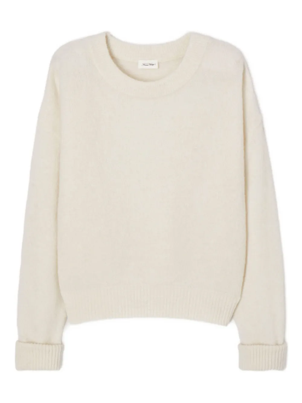 American Vintage Vitow Pullover mit rundem Ausschnitt - Nude