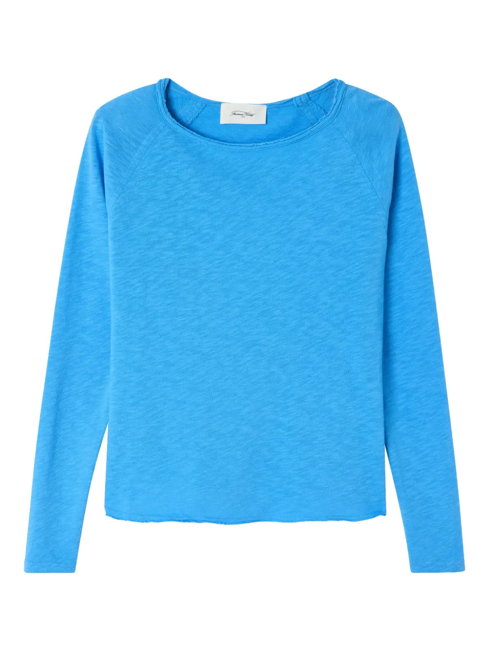 American Vintage Sonoma Raglan-sleeve T-shirt In Blue