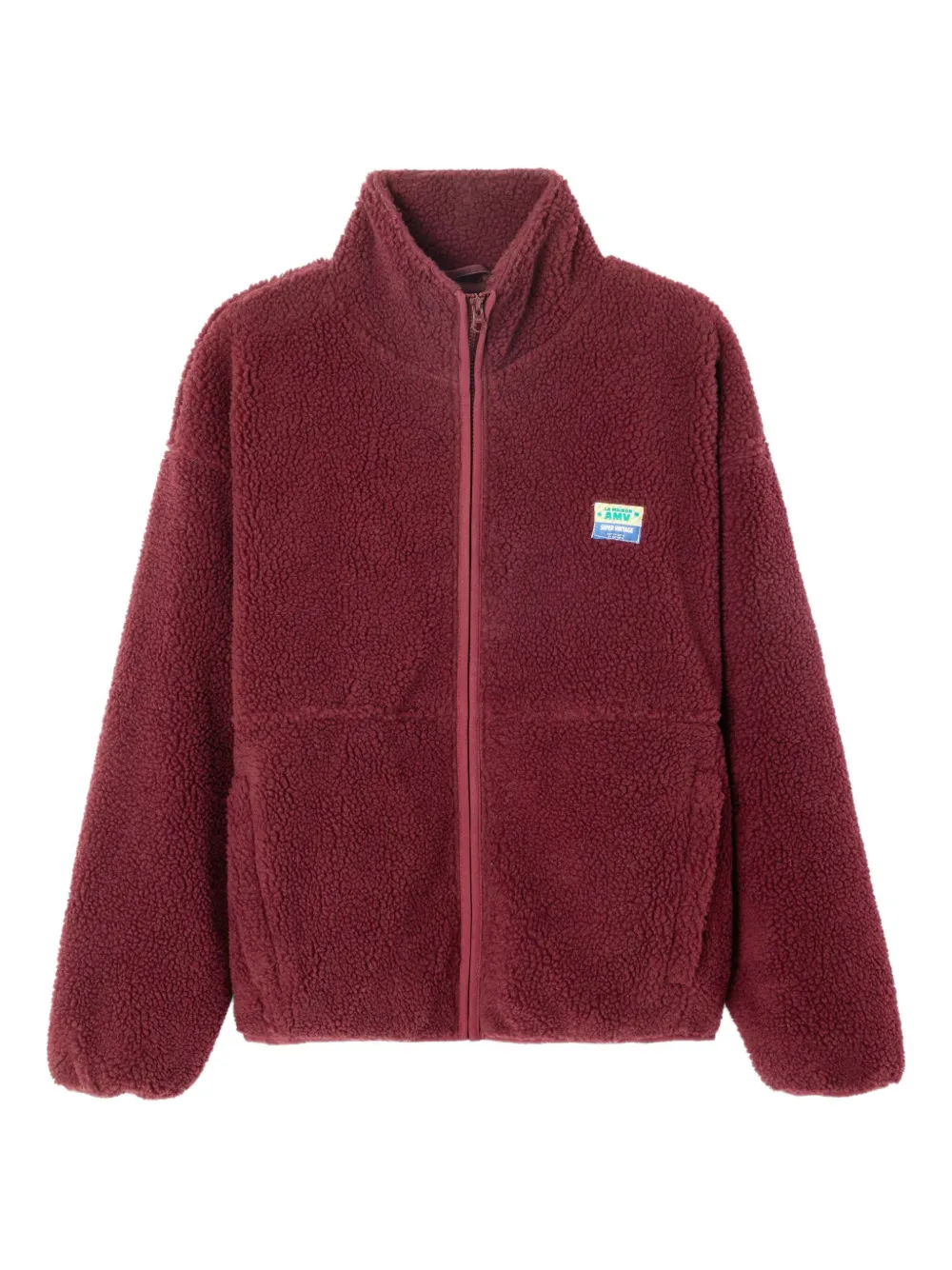 American Vintage Hoktown Jacket In Burgundy