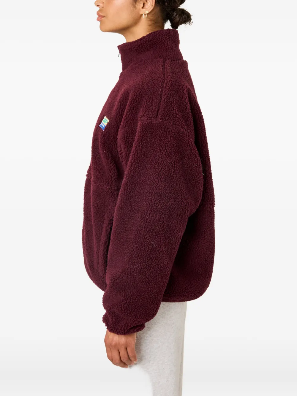 American Vintage Hoktown Jacket In Burgundy