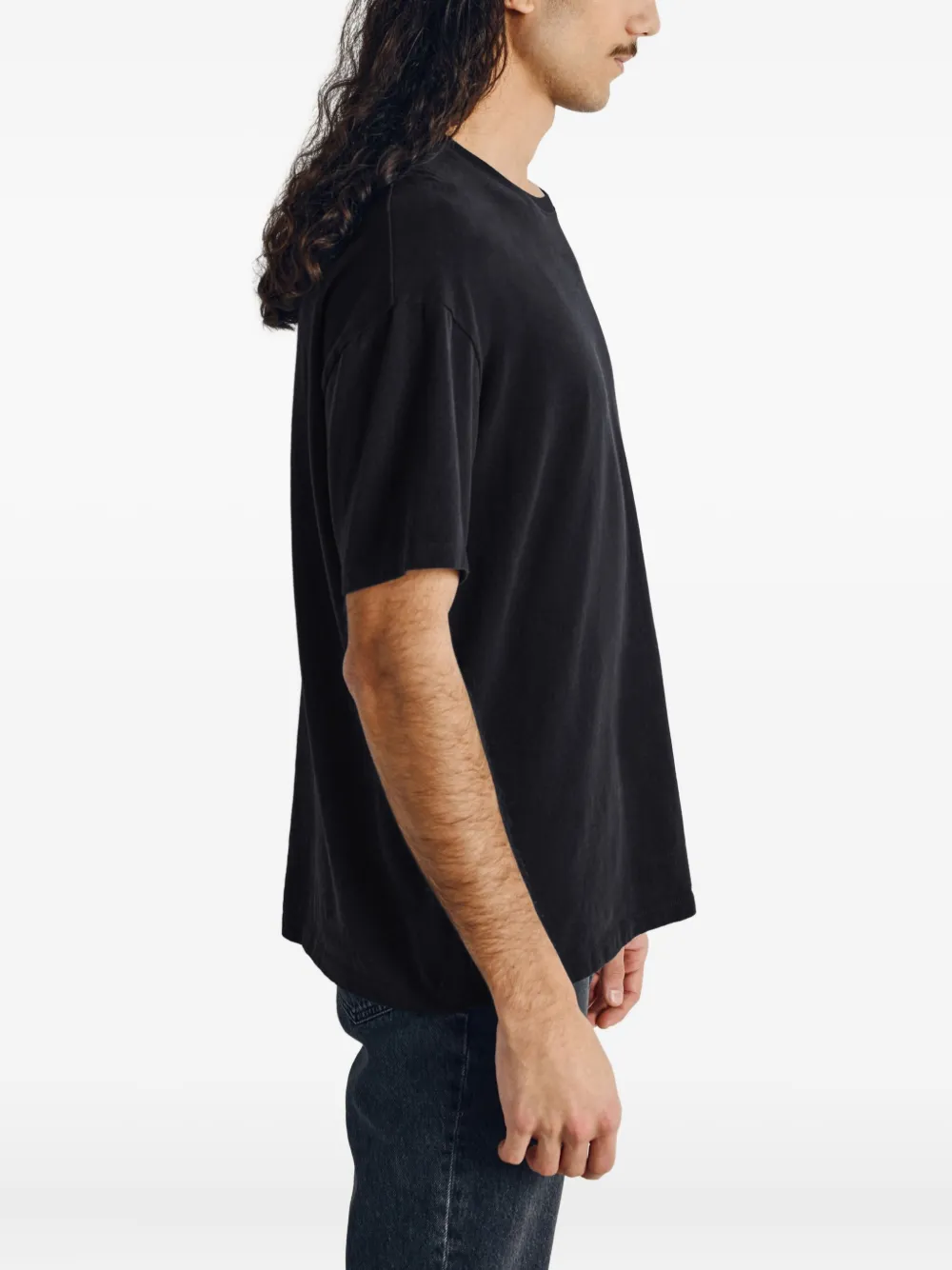 American Vintage Ykobow T-shirt Zwart