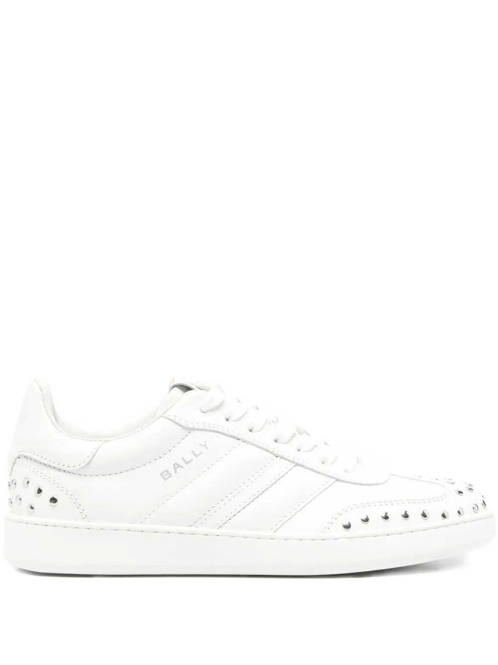 Bally Lace-up Sneakers In White