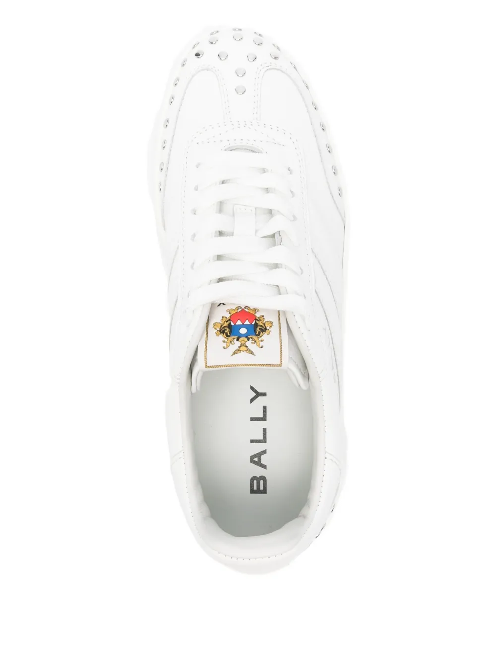 Bally Lace-up Sneakers In White