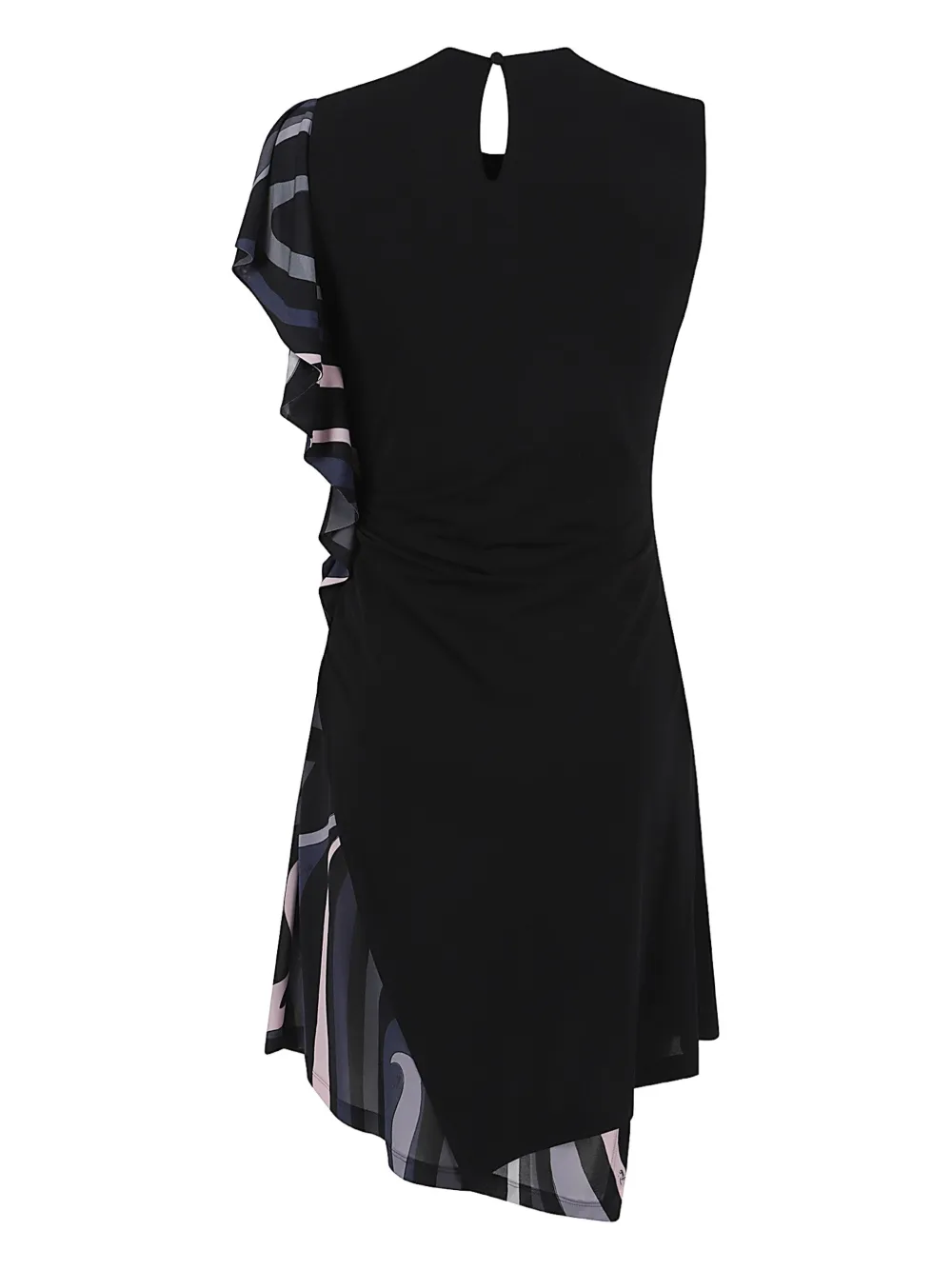 PUCCI Jurk met Marmo print Zwart