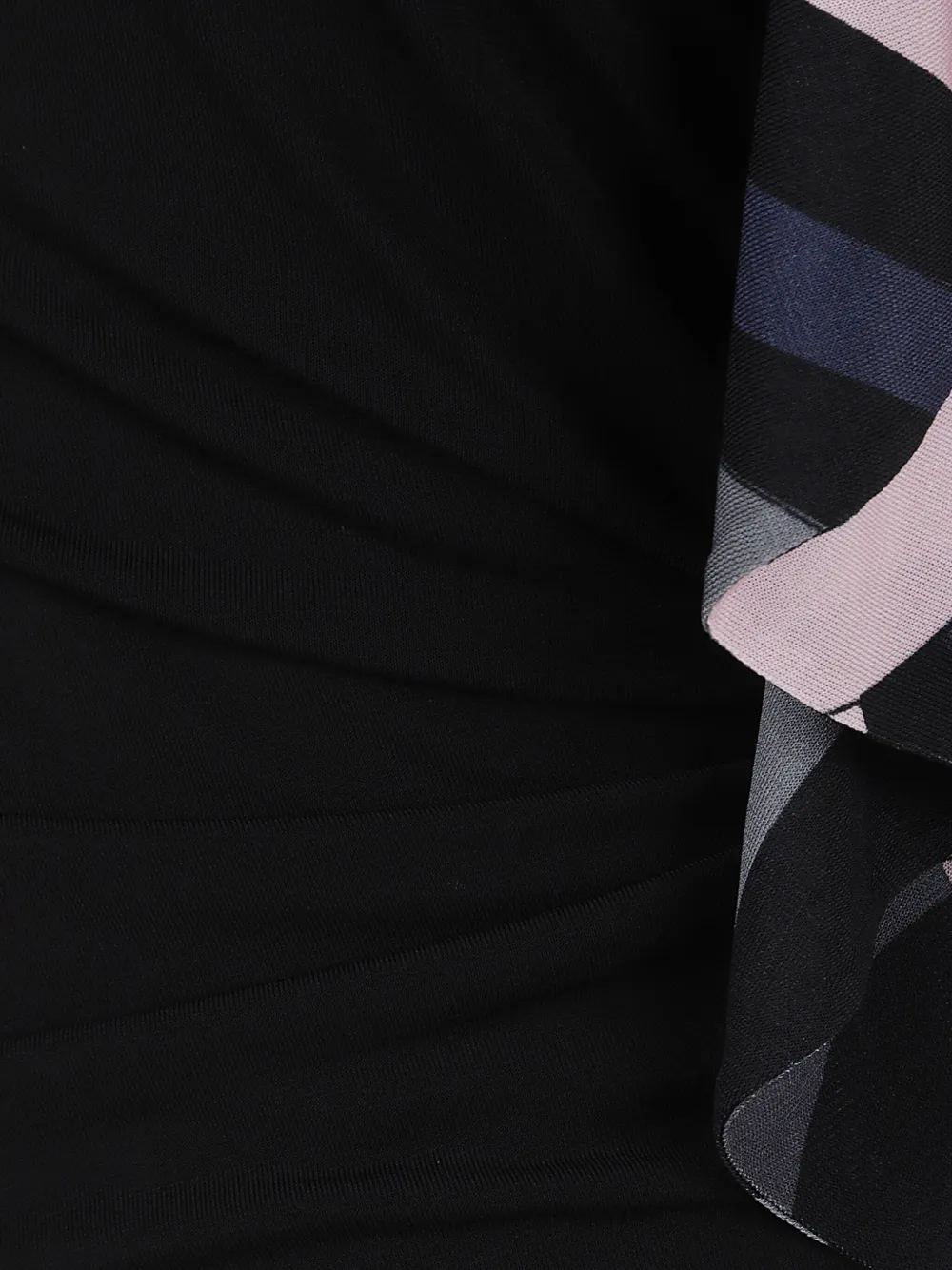 PUCCI Jurk met Marmo print - Zwart