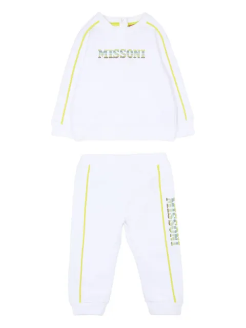 Missoni Kids long-sleeved tracksuit