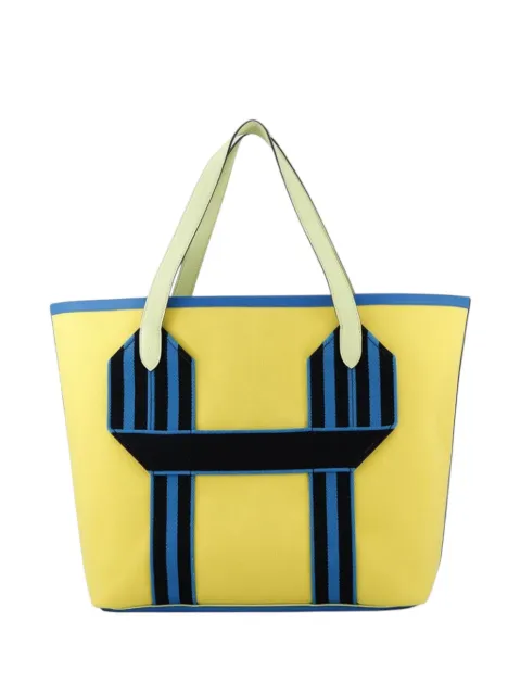 Hermès Pre-Owned 2023 Toile and Clemence Pursangle tote bag