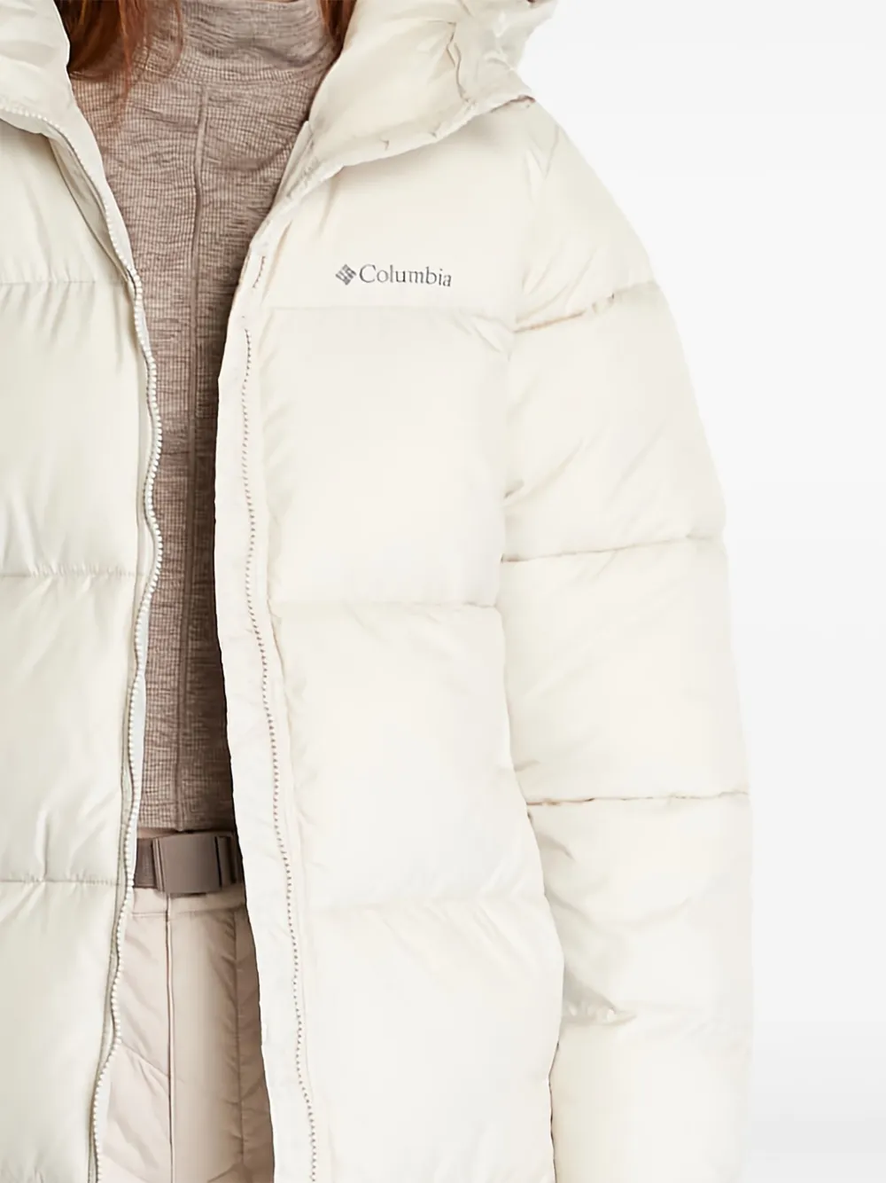 Columbia Puffect II donsjack met capuchon Beige