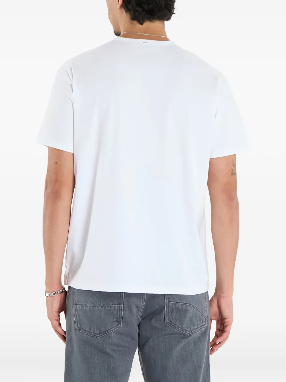 Post Archive Faction T-shirt met ronde hals Wit