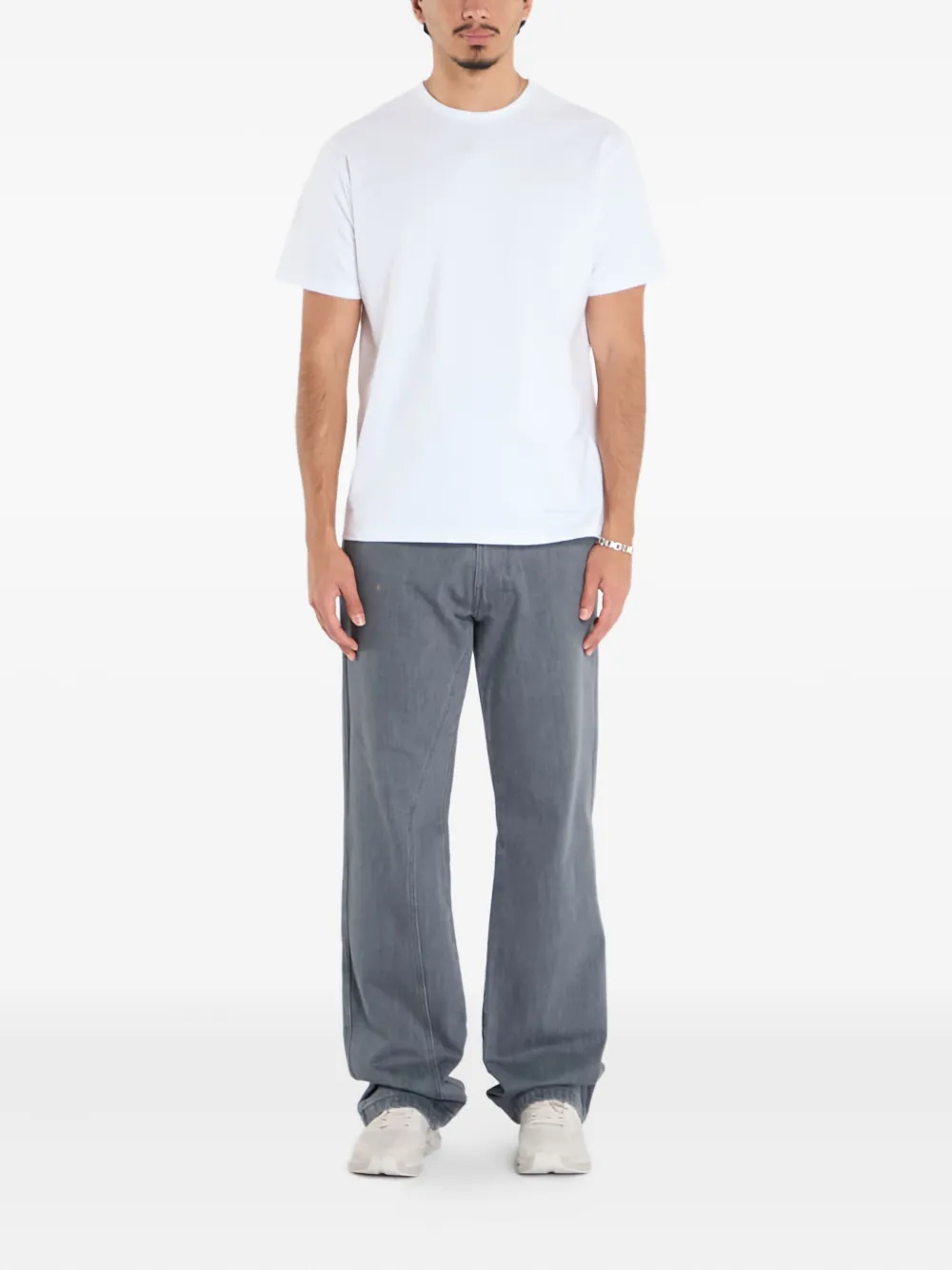 Post Archive Faction crew-neck T-shirt - Wit