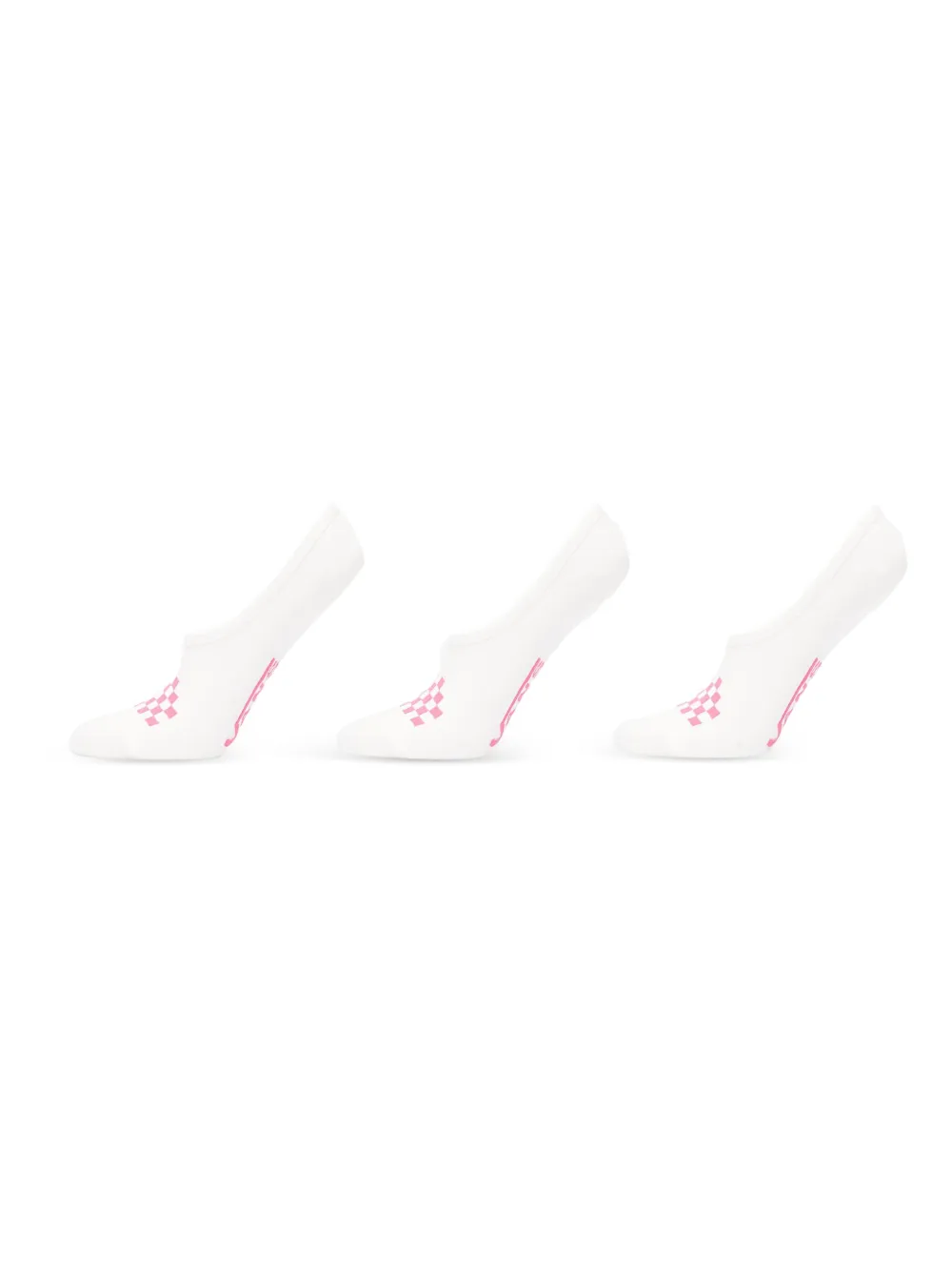Vans check-detail socks (pack of three) | White | Image 1
