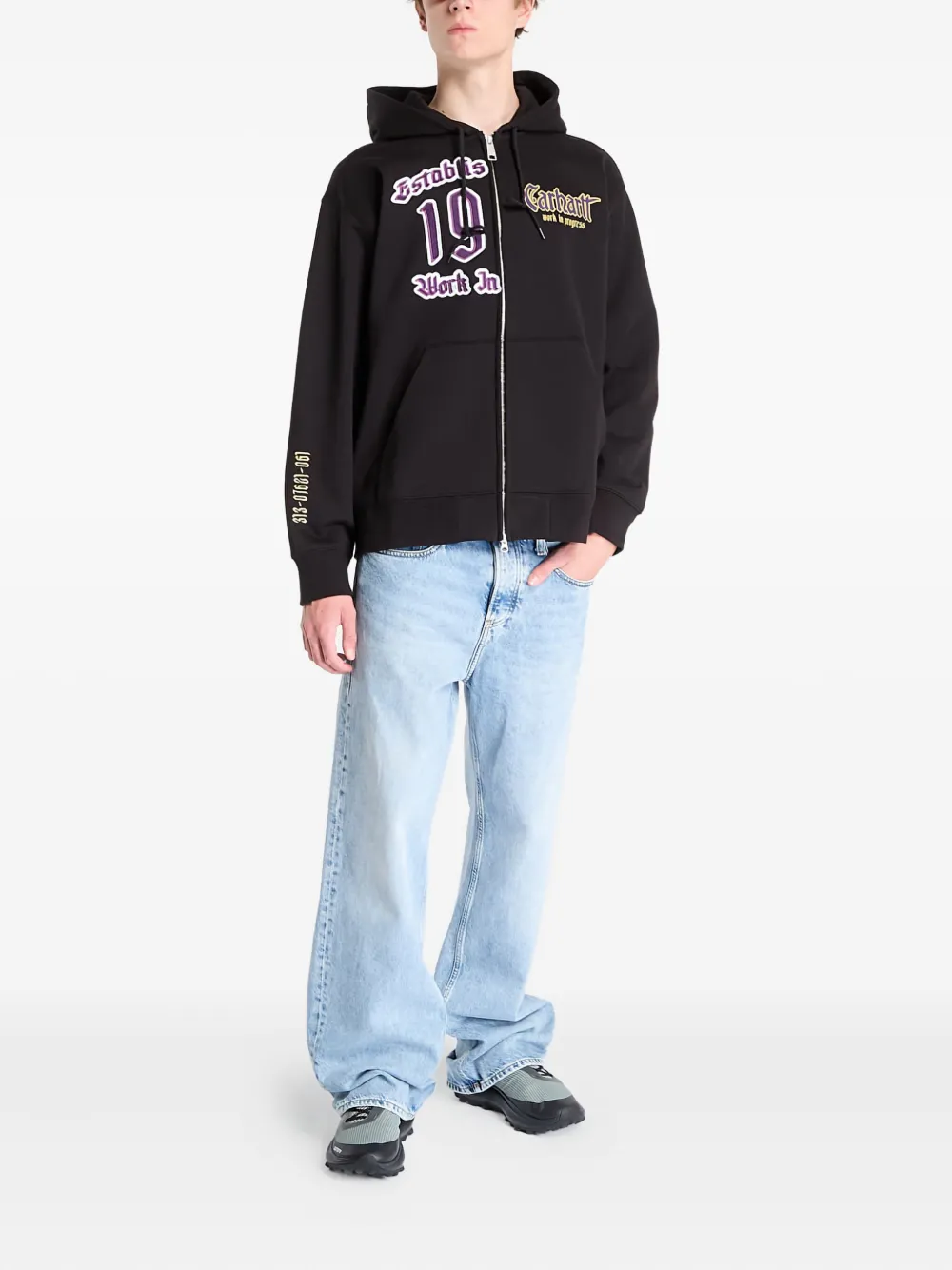 Carhartt WIP logo-print hoodie | Hoodies | Image 2