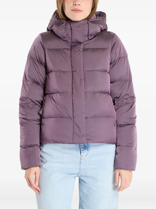 ジャケット・アウター Columbia hooded puffer jacket purple 32573806_62736278_600.jpg