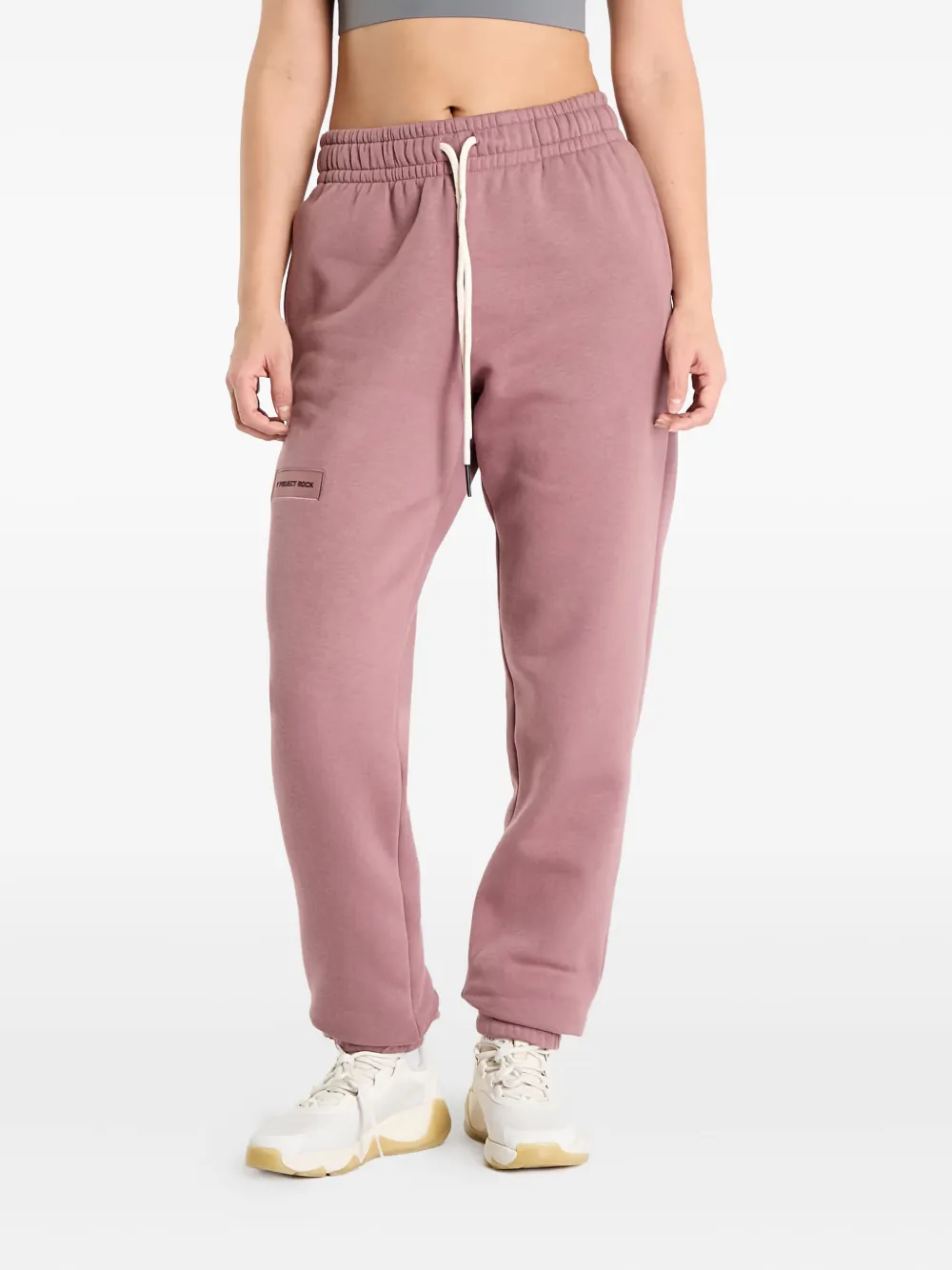 Under Armour Project Rock Icon Track Pants In Pink