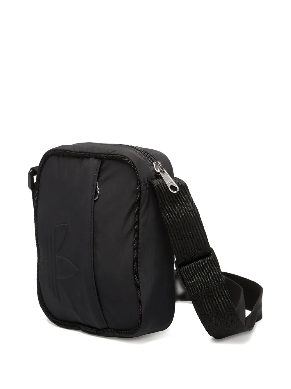 Adidas small Everyday Icons embossed-logo messenger bag - Zwart