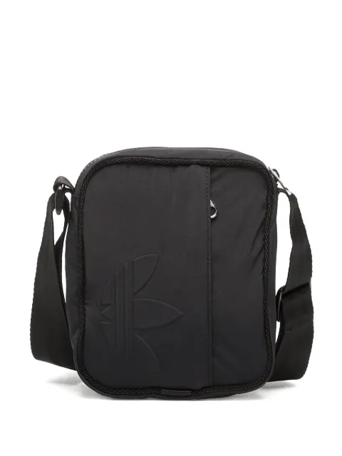 adidas small Everyday Icons embossed-logo messenger bag