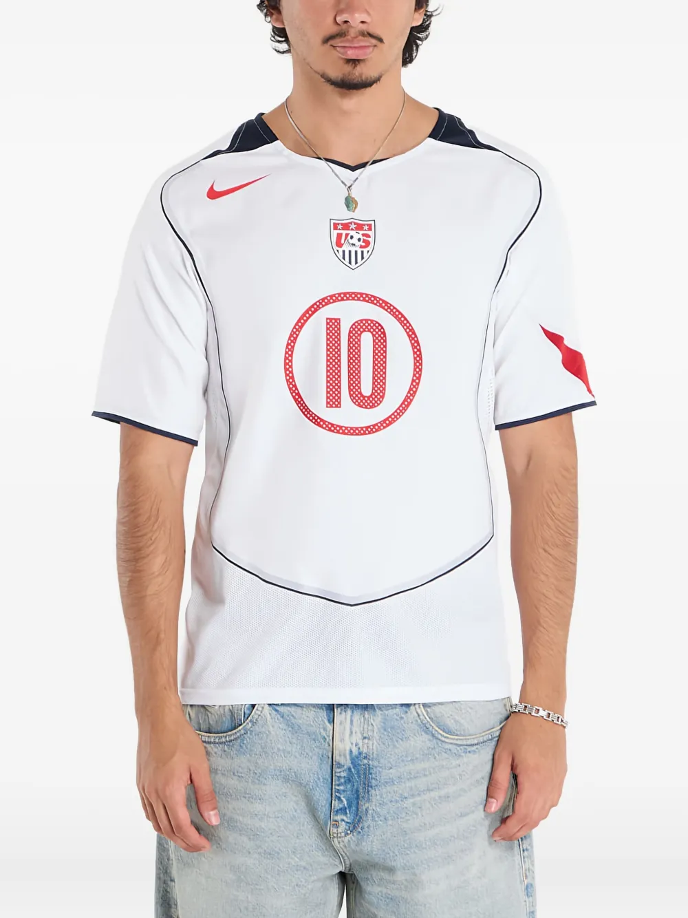 Nike donovan reissue soccer replica jersey | White | Image 1