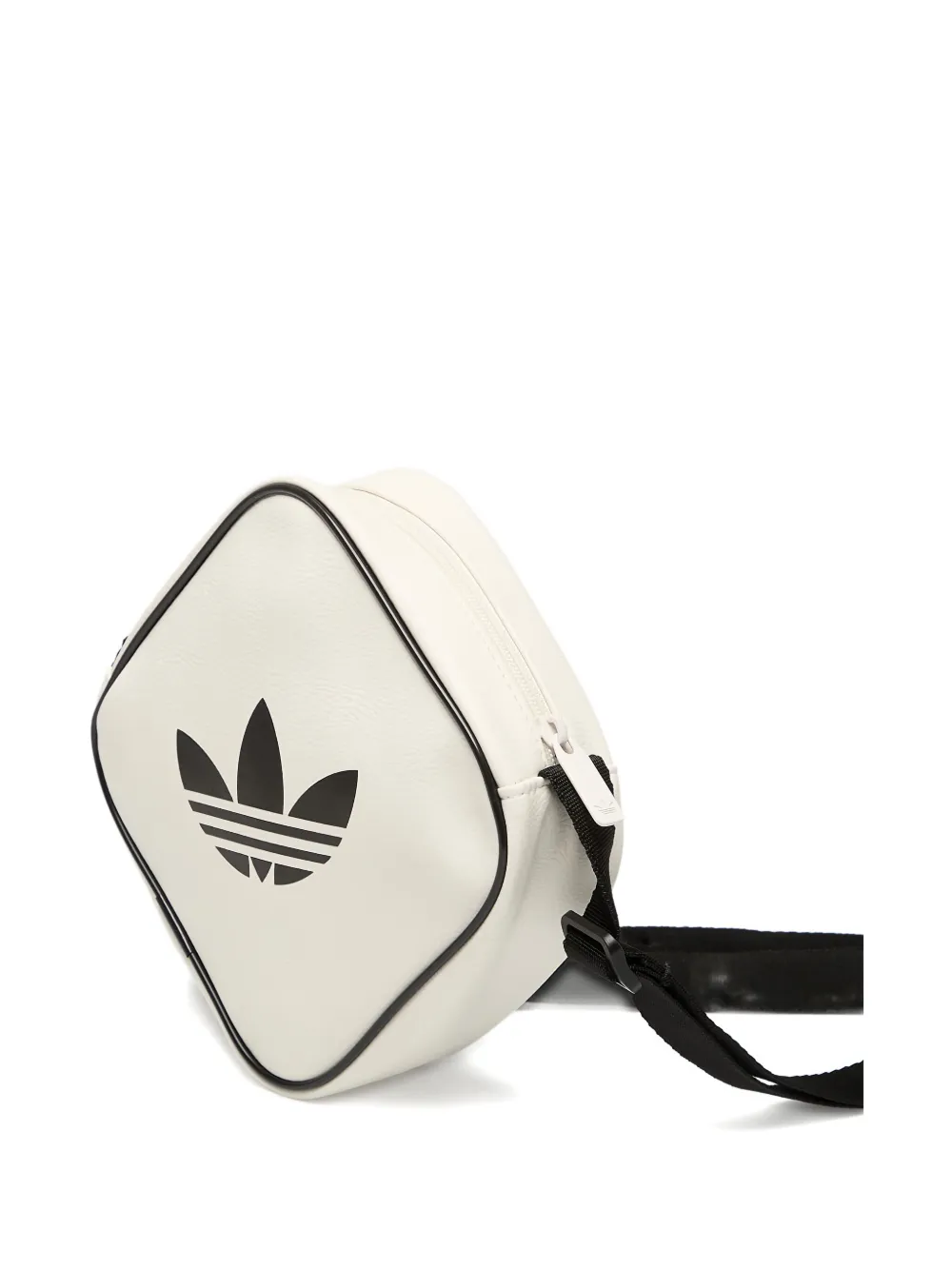 Adidas Originals Diamond-shape Logo-print Shoulder Bag In White