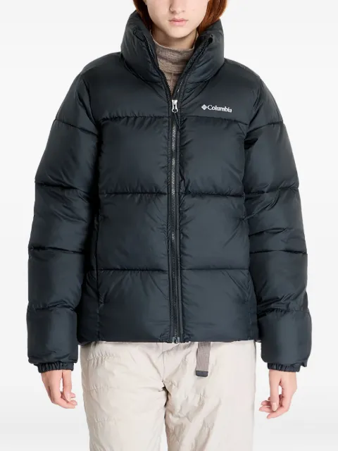 Columbia logo-print padded jacket