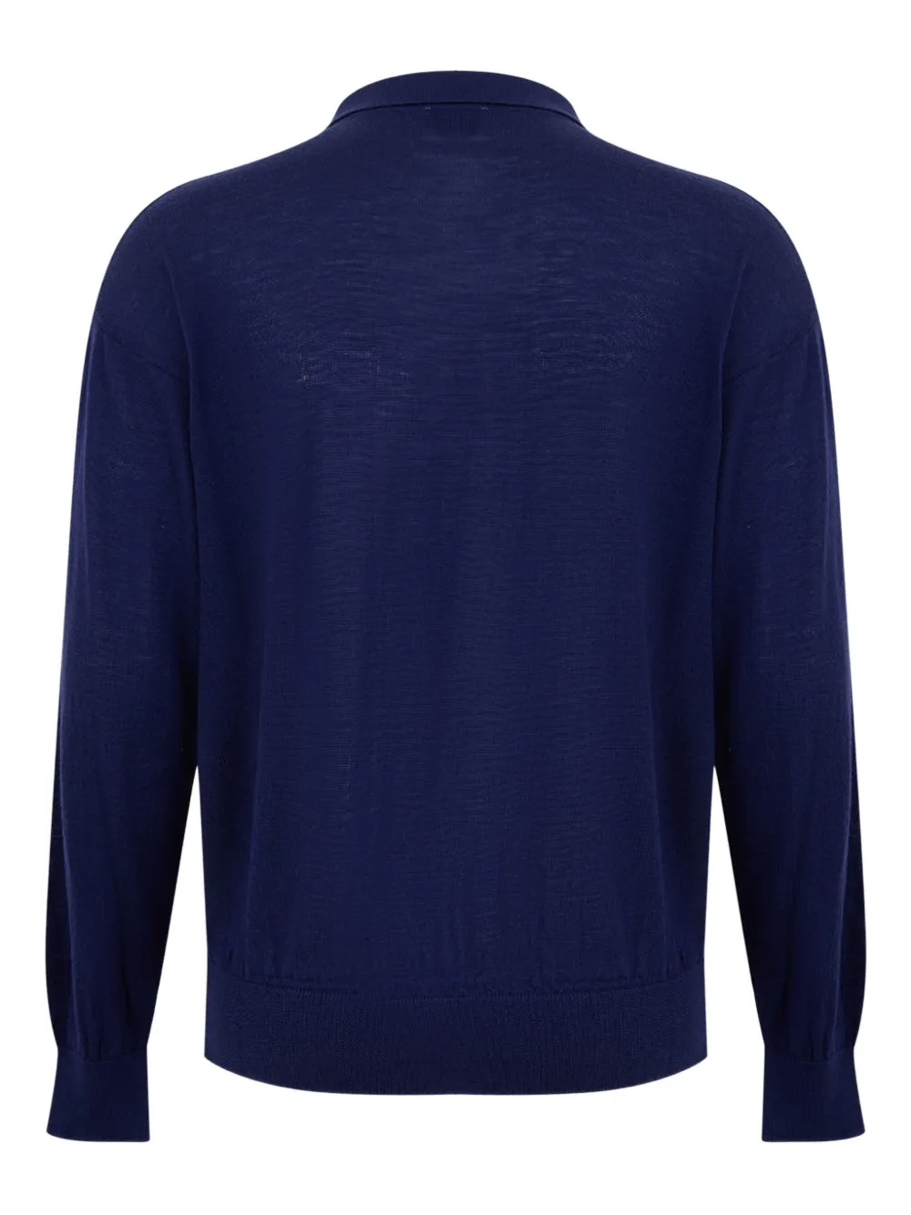 Family First Poloshirt met geborduurd logo - Blauw