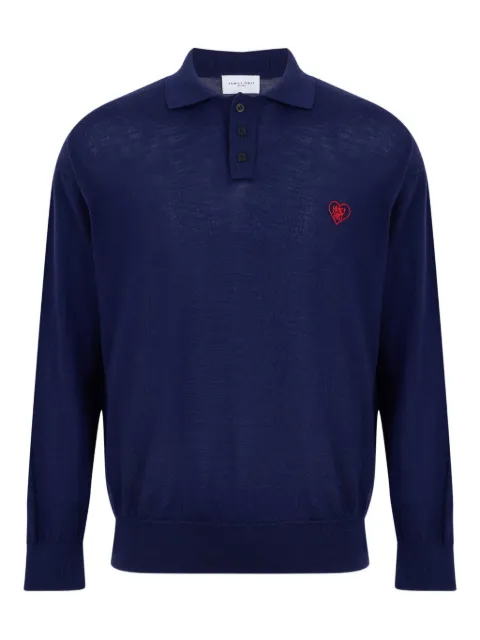 Family First playera tipo polo con logo bordado