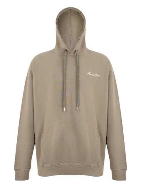 Family First embroidered hoodie
