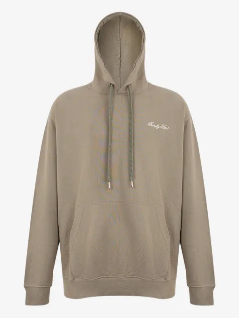 Family First embroidered hoodie