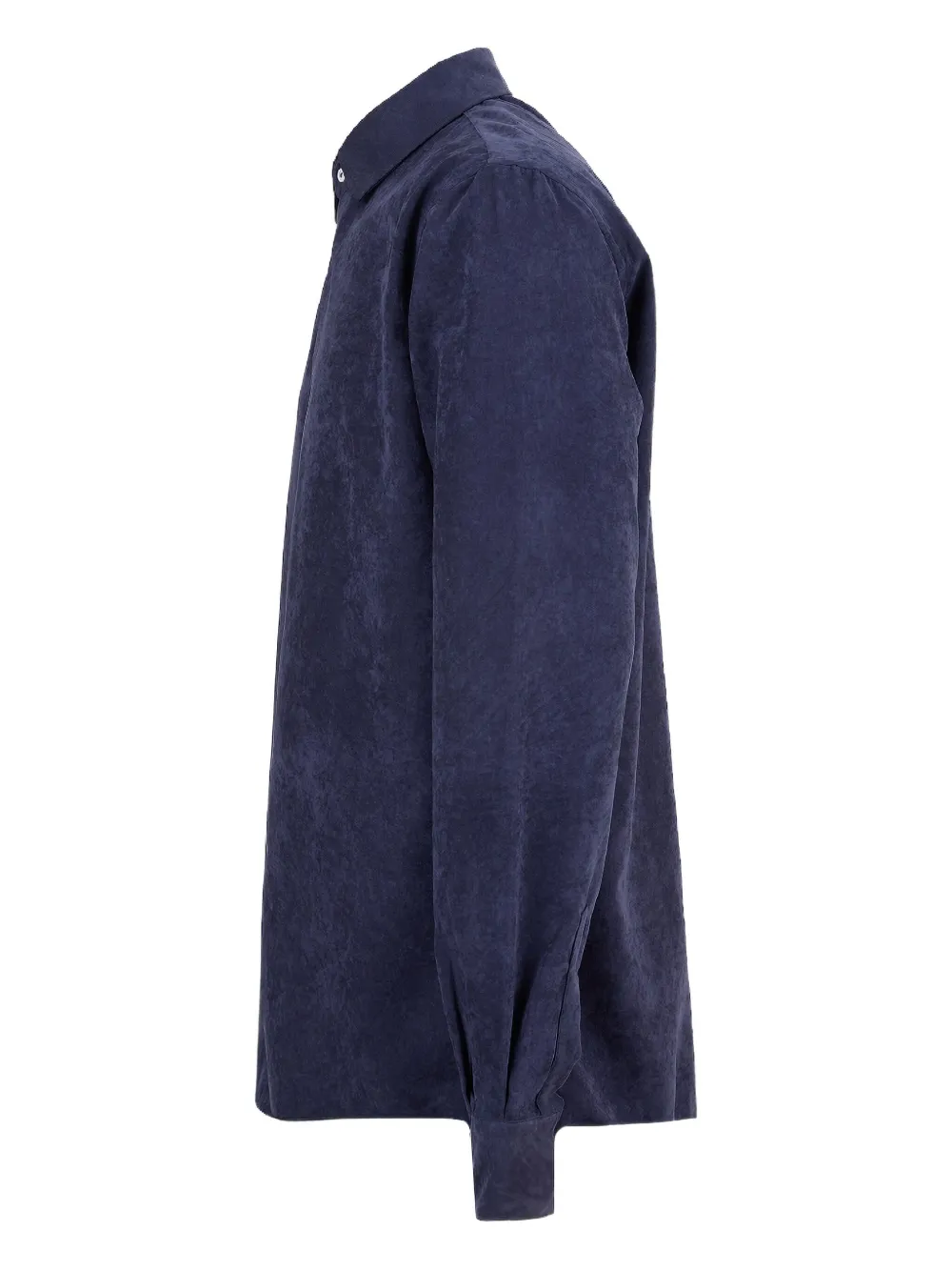 Family First Overhemd met borduurwerk Blauw